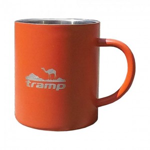 Термокружка Tramp TRC-010.10, терракотовая, 400 мл.  Термокружка Tramp TRC-010.10, терракотовая, 400 мл.
