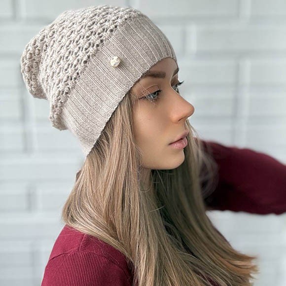 Шапка женская Ferz Мимоза, 42858LL