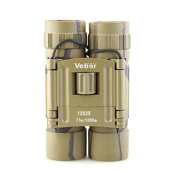 Бинокль Veber Sport БН 12x25 камуфляж, 11010 Бинокль Veber Sport БН 12x25 камуфляж, 11010