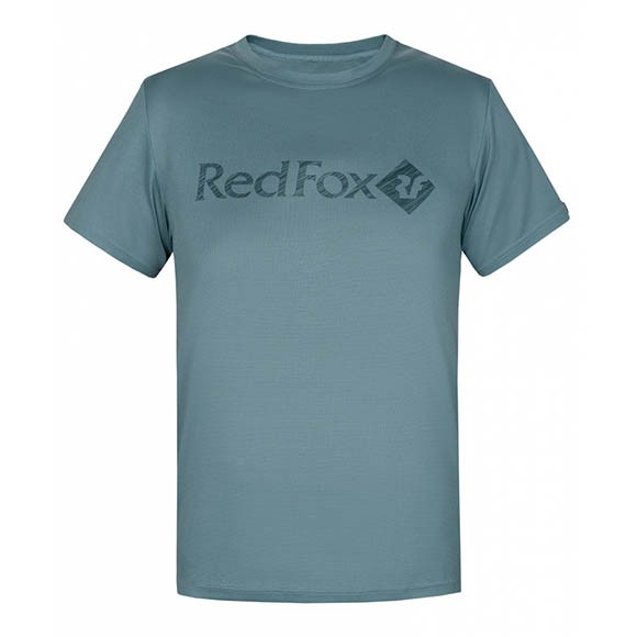 Футболка RedFox Wordmark Мужская 6800/голубая глина
