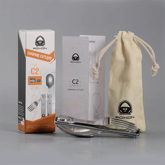Походные столовые приборы Roxon C2 Походные столовые приборы Roxon C2